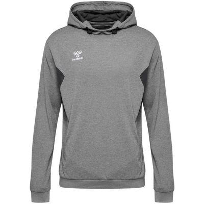 Hummel Sudadera Con Capucha Authentic Pl Grey Melange L Hummel Sudadera Con Capucha Authentic Pl Grey Melange L