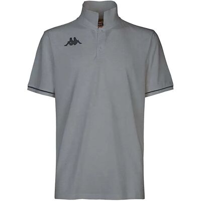 Kappa Polo De Manga Corta Barli Grey Melange / Black 16 Años Kappa Polo De Manga Corta Barli Grey Melange / Black 16 Años