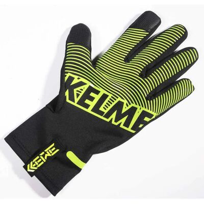 Kelme Guantes North Black / Lime M Kelme Guantes North Black / Lime M