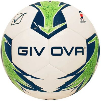 Givova Balón De Fútbol Academy Freccia Green Fluo / Blue 5 Givova Balón De Fútbol Academy Freccia Green Fluo / Blue 5