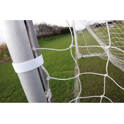 Precision Portería De Fútbol Net Fabric Fasteners 24 Unidades White One Size Precision Portería De Fútbol Net Fabric Fasteners 24 Unidades White One Size