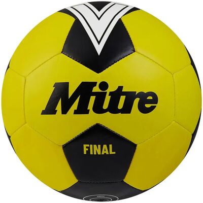 Mitre Balón De Fútbol Final Fluo Yellow / Black 5 Mitre Balón De Fútbol Final Fluo Yellow / Black 5