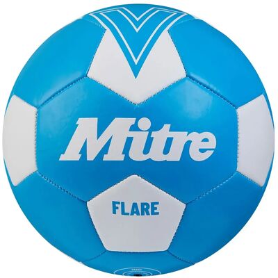 Mitre Balón De Fútbol Flare Fluo Blue / White 5 Mitre Balón De Fútbol Flare Fluo Blue / White 5