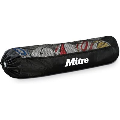 Mitre Bolsa De Balones Tubular Black Up to 5 Bolas Mitre Bolsa De Balones Tubular Black Up to 5 Bolas