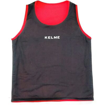 Kelme Peto De Entrenamiento Reversible Black / Red One Size Kelme Peto De Entrenamiento Reversible Black / Red One Size