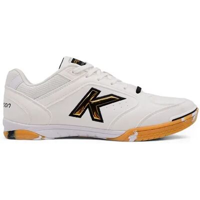 Kelme Zapatillas De Fútbol Sala Precision In White / Gold / Black EU 45 Kelme Zapatillas De Fútbol Sala Precision In White / Gold / Black EU 45