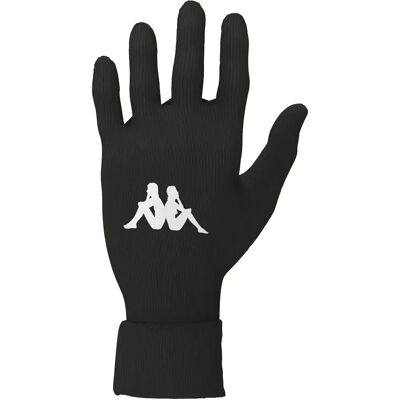 Kappa Guantes Avespo-valladolid Black Mel 7 Kappa Guantes Avespo-valladolid Black Mel 7