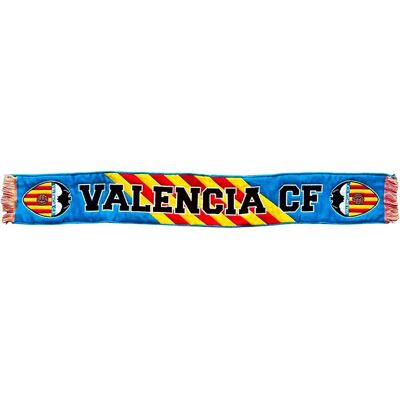 Valencia Cf Bufanda Senyera Diagonal Blue / Yellow / Red / Black One Size Valencia Cf Bufanda Senyera Diagonal Blue / Yellow / Red / Black One Size
