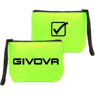 Givova Neceser Neoprene Fluor Yellow / Black 19 x 15 x 6 cm Givova Neceser Neoprene Fluor Yellow / Black 19 x 15 x 6 cm