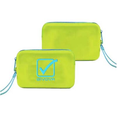 Givova Neceser Silicone Fluorescent Yellow / Sky Blue One Size Givova Neceser Silicone Fluorescent Yellow / Sky Blue One Size