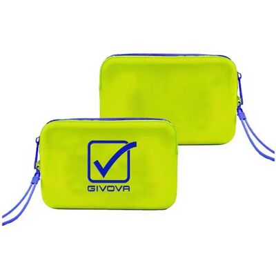 Givova Neceser Silicone Fluorescent Yellow / Light Blue One Size Givova Neceser Silicone Fluorescent Yellow / Light Blue One Size