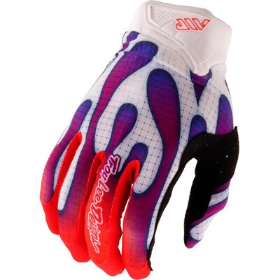 Lee Guantes Air Overspray White / Violet L Lee Guantes Air Overspray White / Violet L