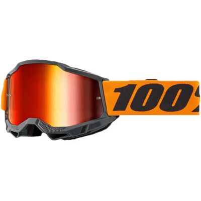 100percent Máscara Accuri 2 Orange Mirror Red Lens/CAT3 100percent Máscara Accuri 2 Orange Mirror Red Lens/CAT3