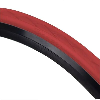 Tannus Cubierta Rígida Urbana Semi Slick Hard Airless 700c X 28 Red 700C x 28 Tannus Cubierta Rígida Urbana Semi Slick Hard Airless 700c X 28 Red 700C x 28