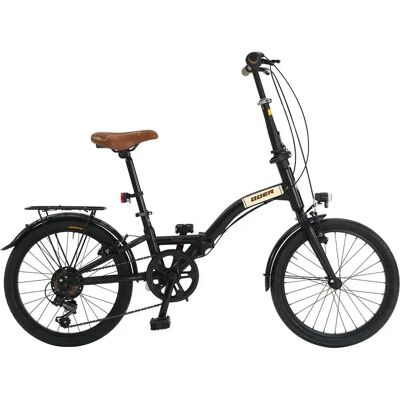 QÜer Bicicleta Plegable Berlin 20´´ Black One Size QÜer Bicicleta Plegable Berlin 20´´ Black One Size