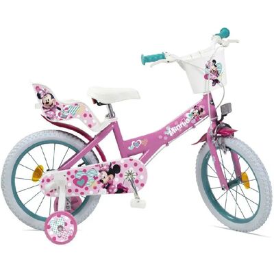 Disney Bicicleta Minnie 14´´ Multicolor One Size Disney Bicicleta Minnie 14´´ Multicolor One Size