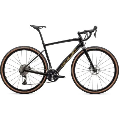 Specialized Bicicleta De Gravel Diverge Comp Carbon 700 2023 Obsidian / Harvest Gold Metallic 49 Specialized Bicicleta De Gravel Diverge Comp Carbon 700 2023 Obsidian / Harvest Gold Metallic 49