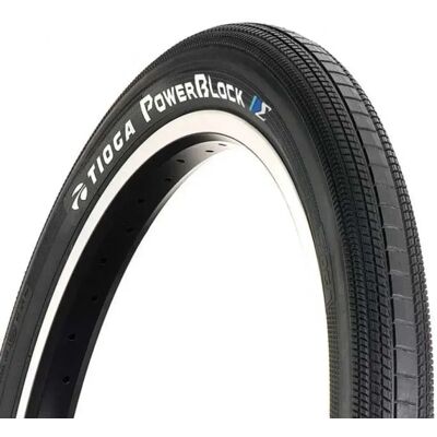 Tioga Cubierta Rígida Urbana Powerblock Bmx 20´´ X 2.10 Black 20´´ x 2.10 Tioga Cubierta Rígida Urbana Powerblock Bmx 20´´ X 2.10 Black 20´´ x 2.10