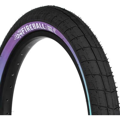 Éclat Cubierta Rígida Urbana Fireball 60 Tpi Anti Puncture 20´´ X 2.30 Black / Purple Teal 20´´ x 2.30 Éclat Cubierta Rígida Urbana Fireball 60 Tpi Anti Puncture 20´´ X 2.30 Black / Purple Teal 20´´ x 2.30