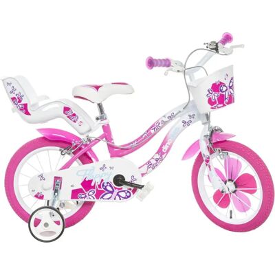 Dino Bikes Bicicleta Flappy White 5-7 Años Dino Bikes Bicicleta Flappy White 5-7 Años