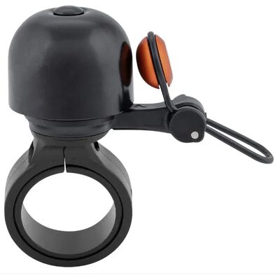 Contec Timbre De Bicicleta Diamond Ø22-26mm Black / Orange One Size Contec Timbre De Bicicleta Diamond Ø22-26mm Black / Orange One Size