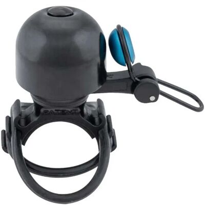Contec Timbre De Bicicleta Diamond Ø26mm Black / Blue One Size Contec Timbre De Bicicleta Diamond Ø26mm Black / Blue One Size