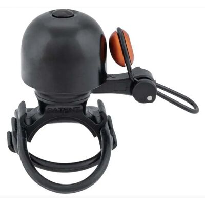 Contec Timbre De Bicicleta Diamond Ø26mm Black / Orange One Size Contec Timbre De Bicicleta Diamond Ø26mm Black / Orange One Size