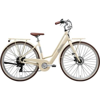 Adriatica Bicicleta Eléctrica E-retro 28´´ Cream One Size Adriatica Bicicleta Eléctrica E-retro 28´´ Cream One Size