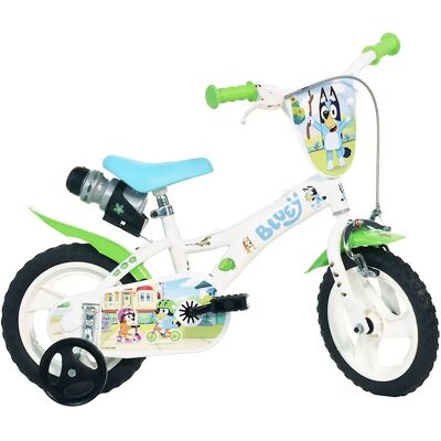 Dino Bikes Bicicleta 12´´ Bluey White 3-5 Años Dino Bikes Bicicleta 12´´ Bluey White 3-5 Años