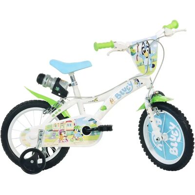 Dino Bikes Bicicleta 14´´ Bluey White 4-6 Años Dino Bikes Bicicleta 14´´ Bluey White 4-6 Años
