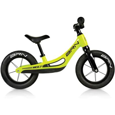 Brn Bicicleta Sin Pedales Flash 12´´ Fluo Yellow One Size Brn Bicicleta Sin Pedales Flash 12´´ Fluo Yellow One Size