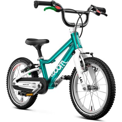 Woom Bicicleta Go 2 14´´ Metallic Petrol One Size Woom Bicicleta Go 2 14´´ Metallic Petrol One Size