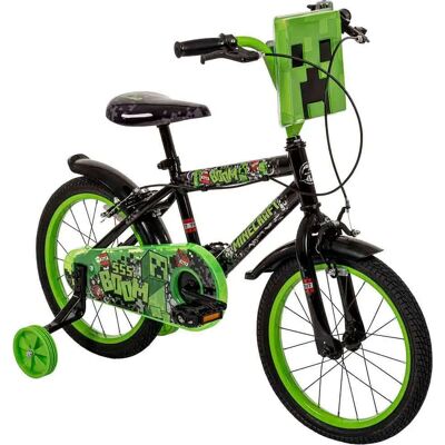 Huffy Bicicleta Minecraft 16´´ Gloss Black One Size Huffy Bicicleta Minecraft 16´´ Gloss Black One Size
