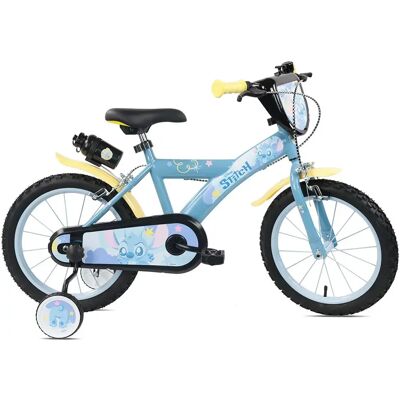 Denver Bicicleta Stitch 16´´ Blue / White 5-7 Años Denver Bicicleta Stitch 16´´ Blue / White 5-7 Años