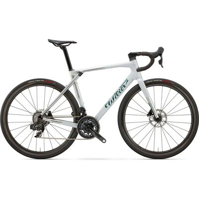 Wilier Bicicleta De Carretera Granturismo Slr Rival Axs Silver / Emerald Fade Glossy S Wilier Bicicleta De Carretera Granturismo Slr Rival Axs Silver / Emerald Fade Glossy S
