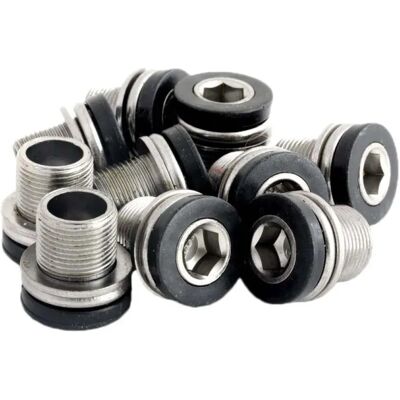 Msc Tornillo De Soporte Inferior Acero Issis 10 Unidades Silver M15 x 12 mm Msc Tornillo De Soporte Inferior Acero Issis 10 Unidades Silver M15 x 12 mm