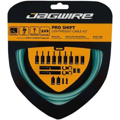 Jagwire Kit De Cables De Cambio Sram/shimano Light Blue One Size Jagwire Kit De Cables De Cambio Sram/shimano Light Blue One Size