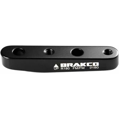 Bonin Adaptador De Pinza De Freno De Disco Flat Mount 180 Mm Black One Size Bonin Adaptador De Pinza De Freno De Disco Flat Mount 180 Mm Black One Size