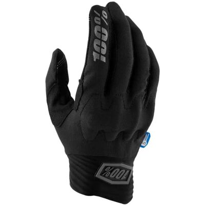 100percent Guantes Cognito Smart Shock Black M 100percent Guantes Cognito Smart Shock Black M