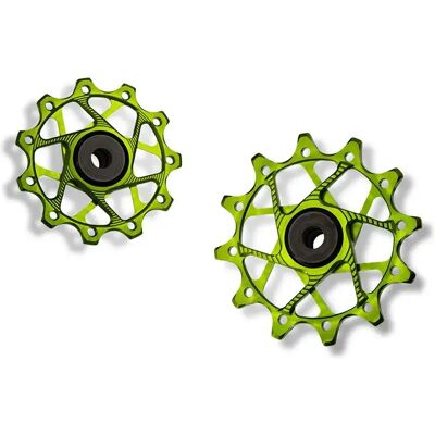 Garbaruk Juego De Roldanas Shimano 11s Green 11-16t Garbaruk Juego De Roldanas Shimano 11s Green 11-16t