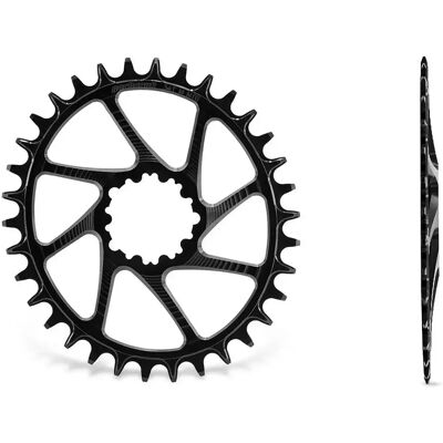 Garbaruk Plato Ovalado Sram Gxp/dub Mtb Black 34t Garbaruk Plato Ovalado Sram Gxp/dub Mtb Black 34t