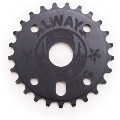 Piñón Fiend Reynolds 25T de Aluminio CNC - Negro Piñón Fiend Reynolds 25T de Aluminio CNC - Negro