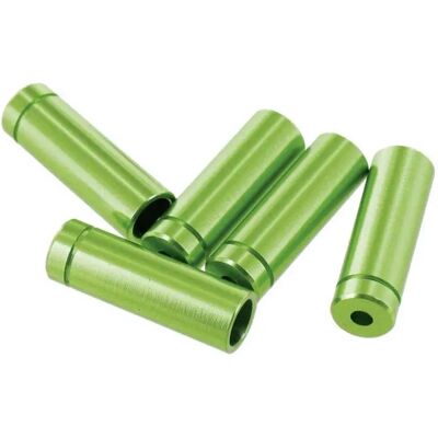 Marca Modelo Tapas de carcasa de aluminio - Cierre para cables de 4mm - 100 unidades Marca Modelo Tapas de carcasa de aluminio - Cierre para cables de 4mm - 100 unidades
