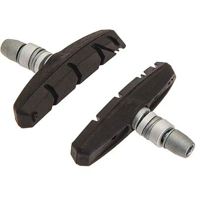 Brn Pastillas De Freno De Llanta Completas Mtb V-brake Reinforced Black / Silver One Size Brn Pastillas De Freno De Llanta Completas Mtb V-brake Reinforced Black / Silver One Size