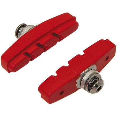 Brn Pastillas De Freno De Llanta Completas Road/fixed Red One Size Brn Pastillas De Freno De Llanta Completas Road/fixed Red One Size