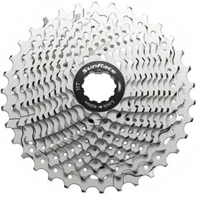 Sunrace CSRX11 Cassette 11 velocidades Plata - Equipo de ciclismo Sunrace CSRX11 Cassette 11 velocidades Plata - Equipo de ciclismo