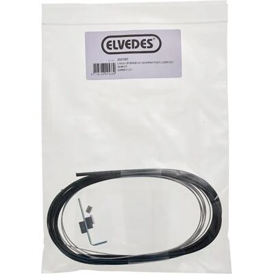 Elvedes Kit De Cable Para Mando A Distancia De Tija Telescópica Black One Size Elvedes Kit De Cable Para Mando A Distancia De Tija Telescópica Black One Size