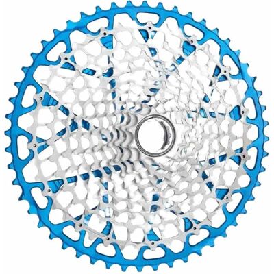 Garbaruk Cassette Gen2.0 Mtb Eagle Sram Xd/xdr 12s Silver / Blue 12s Garbaruk Cassette Gen2.0 Mtb Eagle Sram Xd/xdr 12s Silver / Blue 12s