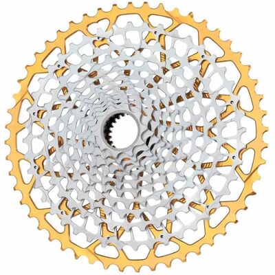 Garbaruk Cassette Gen2.0 Mtb 12s Shimano Micro Spline Silver / Gold 12s Garbaruk Cassette Gen2.0 Mtb 12s Shimano Micro Spline Silver / Gold 12s