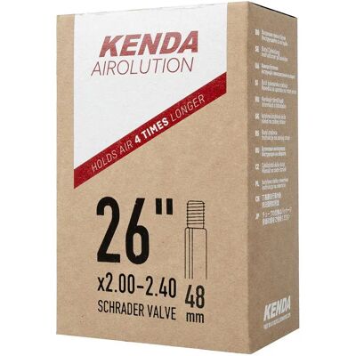 Kenda Cámara Schrader 48 Mm Black 26´´ Kenda Cámara Schrader 48 Mm Black 26´´